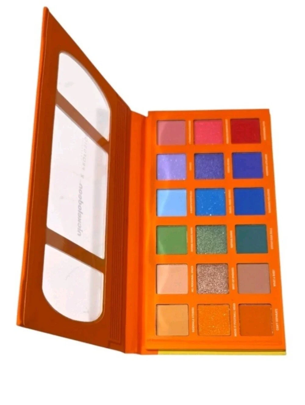 Nickelodeon X Profusion Cosmetics 18 Shade Nick 90s Eyeshadow Palette,NEW IN BOX